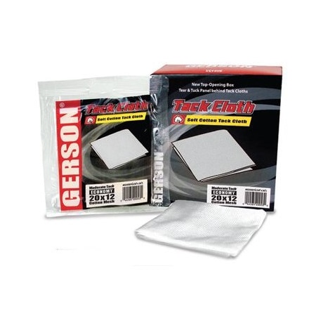 Gerson TACK CLOTH SOFT WHITE /BX OF12 20X12 GE020001W